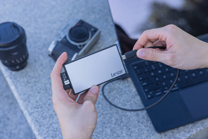 LEXAR DUAL SD CARD READER (USB 3.2)