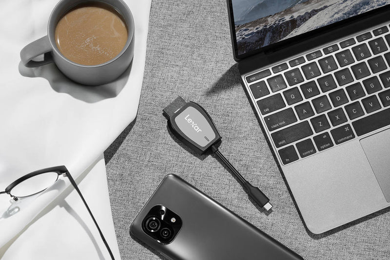 LEXAR SD & MICRO SD DUAL SLOT KORTLÆSER USB-C