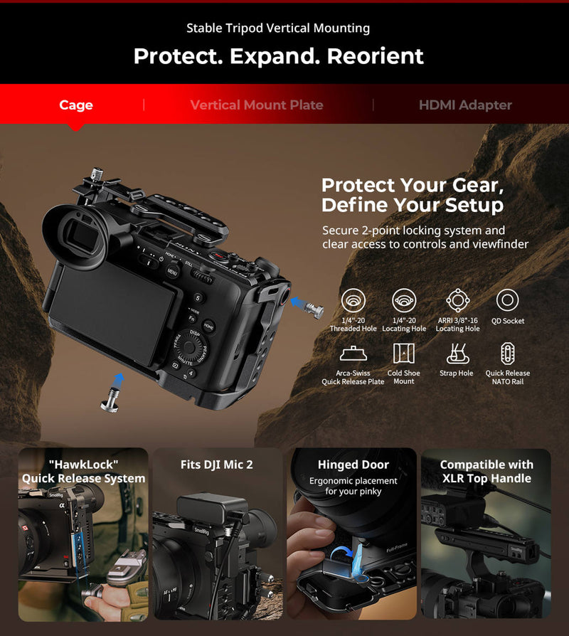 SMALLRIG 5587 CAGE FOR SONY FX2