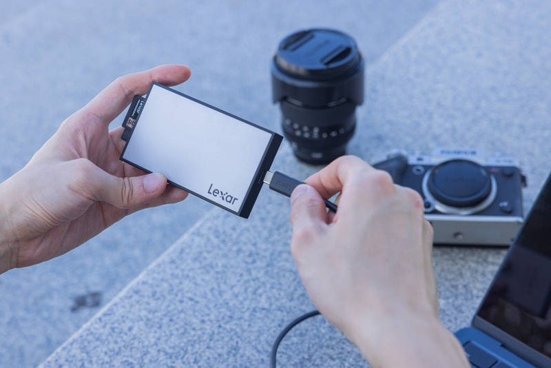 LEXAR DUAL SD CARD READER (USB 3.2)