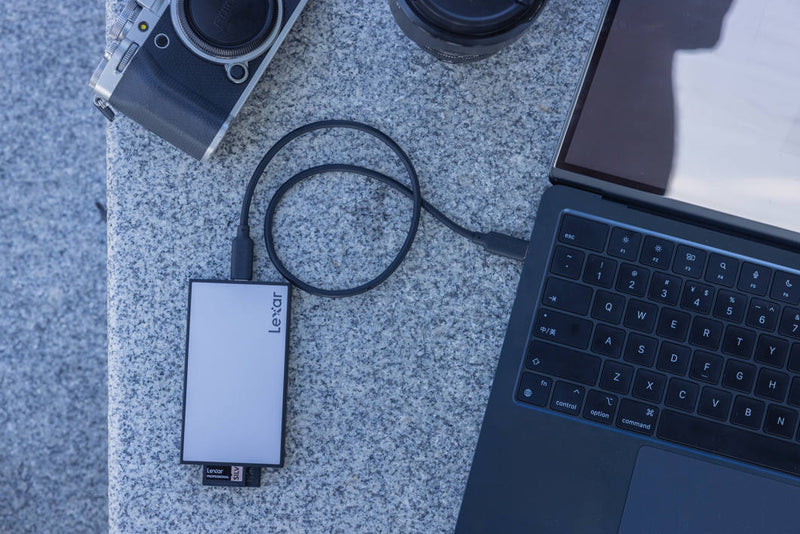 LEXAR DUAL SD CARD READER (USB 3.2)