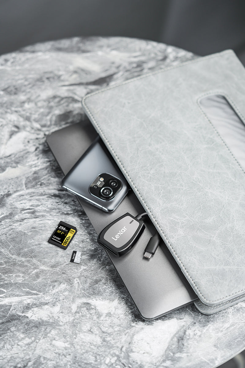 LEXAR SD & MICRO SD DUAL SLOT KORTLÆSER USB-C