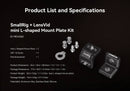 SmallRig 4360 Mini L-Shaped Mount Plate Kit