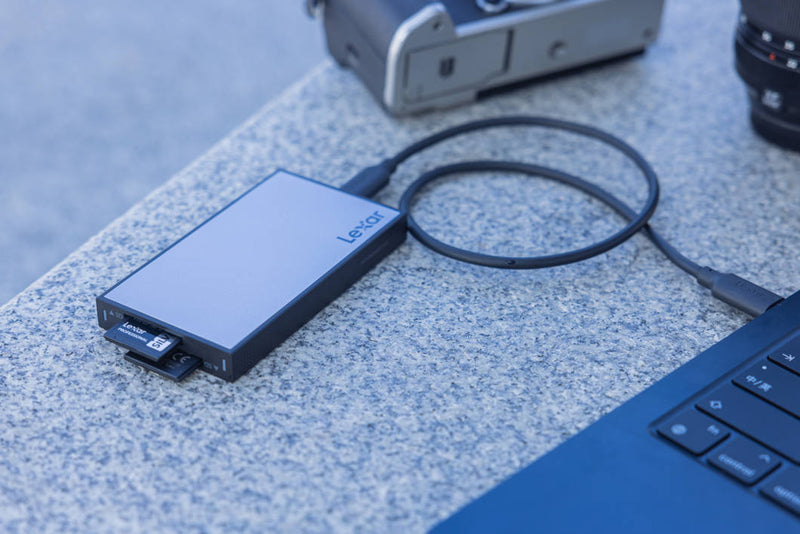 LEXAR DUAL SD CARD READER (USB 3.2)