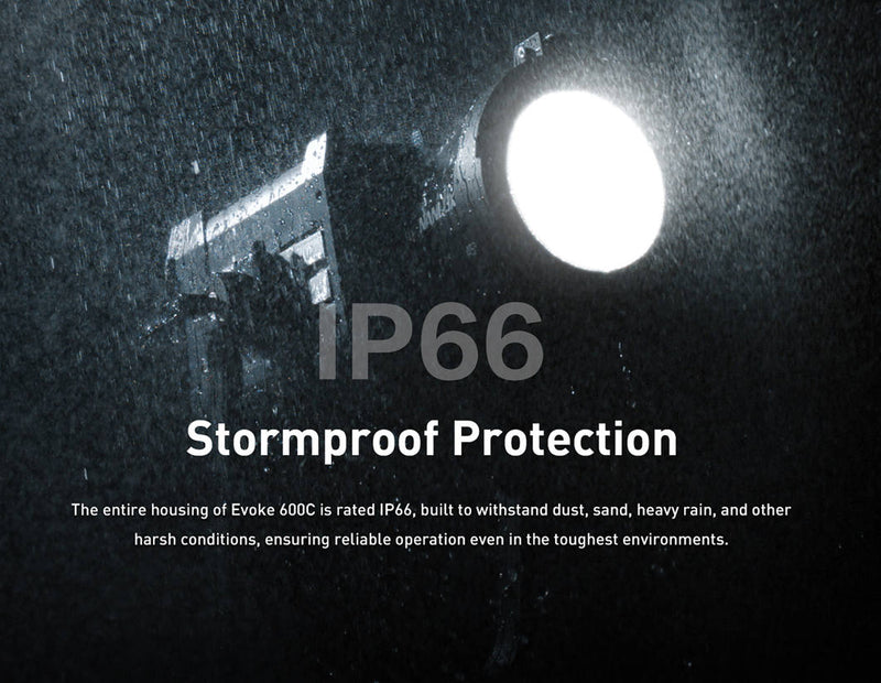 NANLUX Evoke 600C LED Full-color Spot Light with trolley case