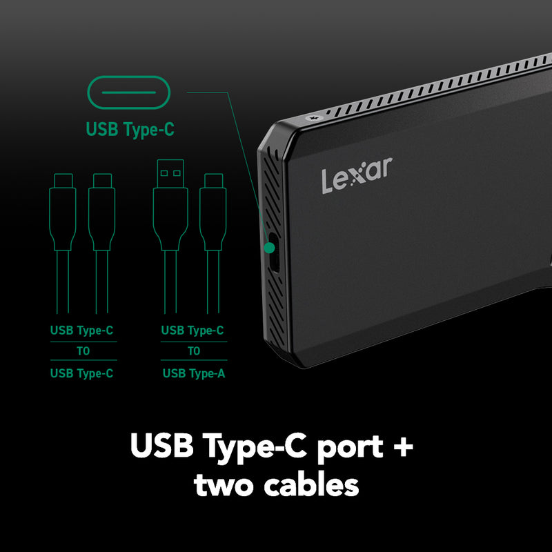 LEXAR SSD SL600 / USB3.2 GEN 2x2 UP TO R2000/W2000 - 4TB