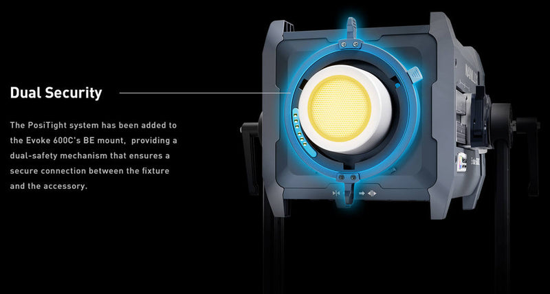 NANLUX Evoke 600C LED Full-color Spot Light with trolley case