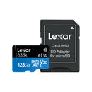 Lexar MicroSDXC 633x 128GB V10 R95 W45