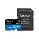 Lexar MicroSDXC 633x 256GB V10 R95 W45