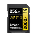 Lexar SDHC 2000x 256GB V90 R300 W260