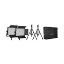 Nanlite Kit Nanlite 2 light kit 1200DSA w/Carry case Light stand