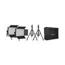 Nanlite Kit Nanlite 2 light kit 1200CSA w/Carry case Light stand