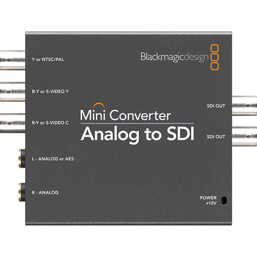 BLACKMAGIC MINI CONVERTER ANALOG TO SDI 2