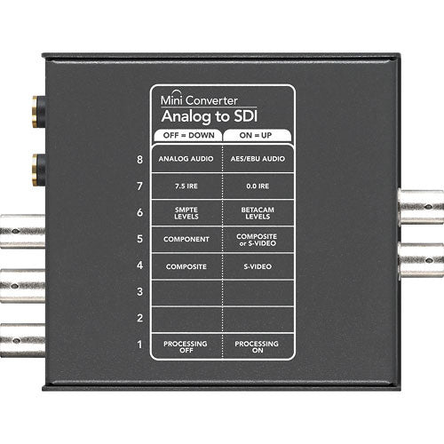 BLACKMAGIC MINI CONVERTER ANALOG TO SDI 2