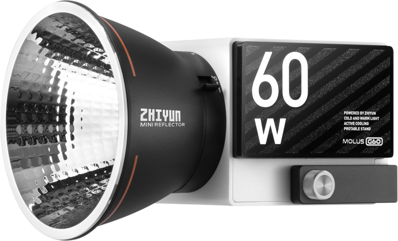 ZHIYUN LED MOLUS G60 COB LAMPE