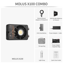 ZHIYUN LED MOLUS X100 COB LAMPE COMBO