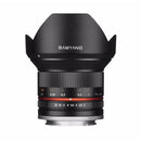Samyang 12mm f/2 NCS CSC Sony E Sølv