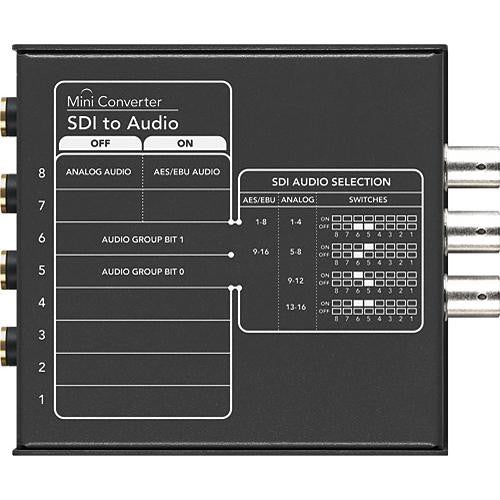 BLACKMAGIC MINI CONVERTER SDI TO AUDIO