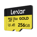 Lexar MicroSDXC Gold 256GB V60 R280 W100