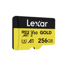 Lexar MicroSDXC Gold 256GB V60 R280 W100