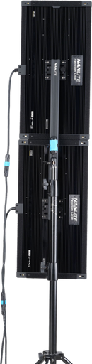 NANLITE DUAL PANEL COUPLER WITH SOFTBOX