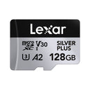 Lexar MicroSDXC Silver Plus 128GB V30 R205 W 150