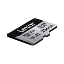 Lexar MicroSDXC V30 Silver Plus 256GB R205 W 150