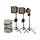 Nanlite 60B Kit 2x PavoSlim 60B 1x Forza 60B II 3-Light Kit w Stand