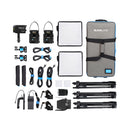 Nanlite 60B Kit 2x PavoSlim 60B 1x Forza 60B II 3-Light Kit w Stand