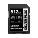 Lexar SDXC 1066x 512GB V30 R205 W150