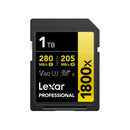 Lexar SDXC Pro 1800x U3 UHS-II R280/W210 (V60) 1TB