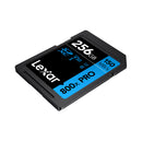 Lexar SDXC 800x 256GB V30 R150 W45