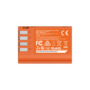 SmallRig 4979 Camera Battery USB-C Rechargeable DMW-BLK22 Orange