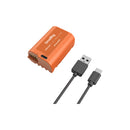 SmallRig 4979 Camera Battery USB-C Rechargeable DMW-BLK22 Orange