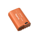 SmallRig 4979 Camera Battery USB-C Rechargeable DMW-BLK22 Orange