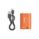 SmallRig 4979 Camera Battery USB-C Rechargeable DMW-BLK22 Orange