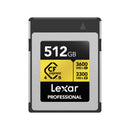 Lexar CFexpress 4.0 Pro Gold R3600/W3300 - 512GB
