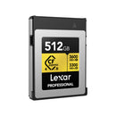 Lexar CFexpress 4.0 Pro Gold R3600/W3300 - 512GB