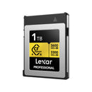 Lexar CFexpress 4.0 Pro Gold R3600/W3300 - 1TB