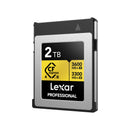 Lexar CFexpress 4.0 Pro Gold R3600/W3300 - 2TB