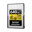 Lexar CFexpress A 4.0 640gb R1800 W1650
