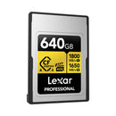 Lexar CFexpress A 4.0 640gb R1800 W1650
