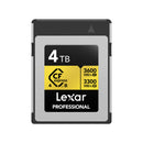Lexar Cfexpress 4.0 Pro Gold R3600/W3300 4Tb