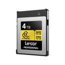 Lexar Cfexpress 4.0 Pro Gold R3600/W3300 4Tb