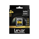 Lexar Cfexpress 4.0 Pro Gold R3600/W3300 4Tb