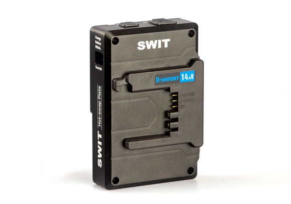 SWIT KA-S30B, HIGH LOAD WITH MULTI-SOCKETS HOT-SWAP PLATE, FOR 14V B-MOUNT BATTERY TO V-MOUNT DEVICES