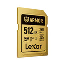 Lexar SDXC Armor Gold 512GB V60 R280 W210