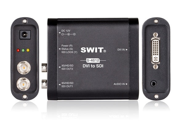 SWIT S-4612 HEAVY DUTY DVI TO SDI CONVERTER