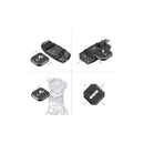 SmallRig 5053 Camera Clip with Quick Release Mount Plate Kit