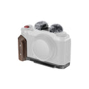 SmallRig 5260 L-Shape Mount Plate with Wooden Handle for Fujifilm X-M5 Black